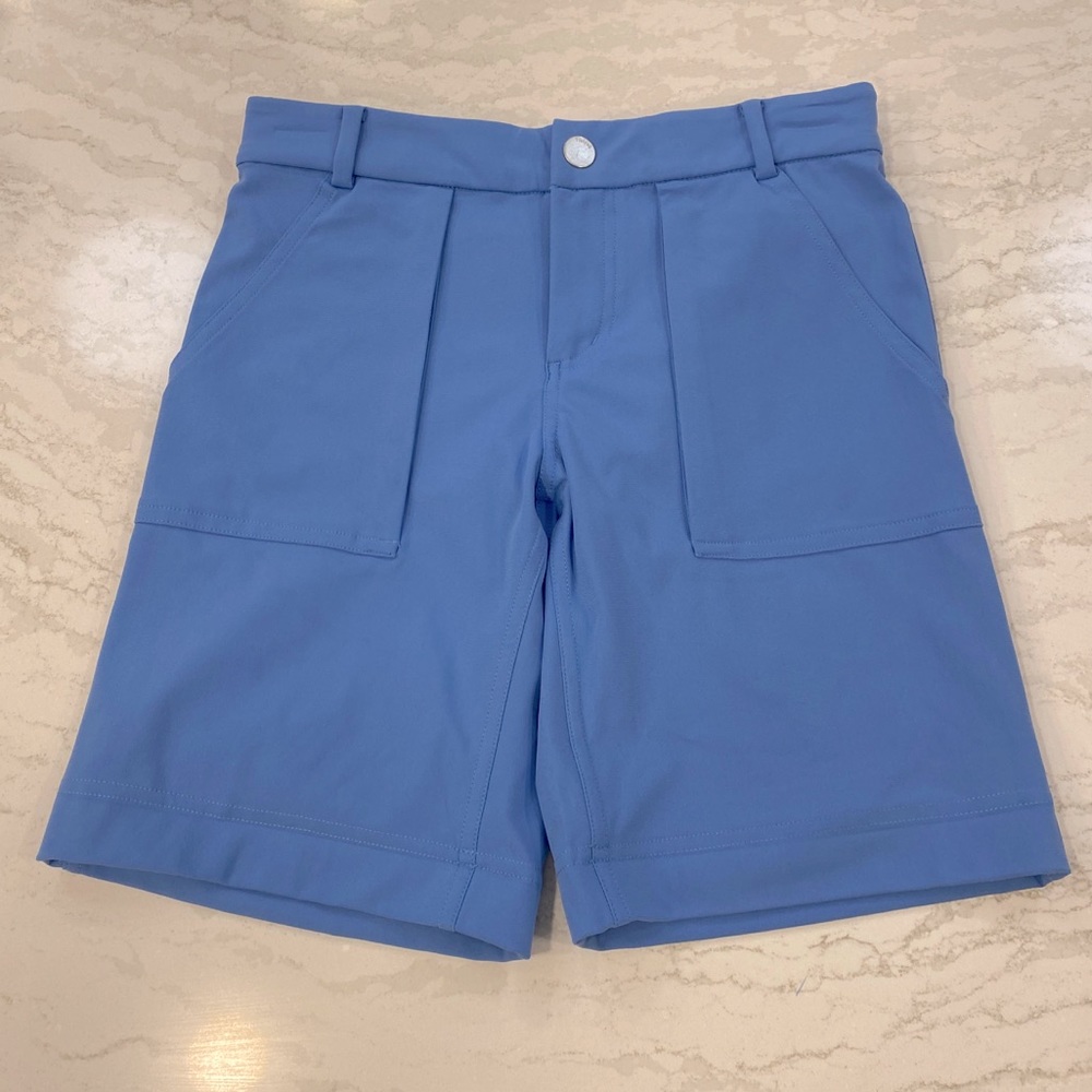 EUC Ivivva Match Driver Golf Shorts - 10 - Blue